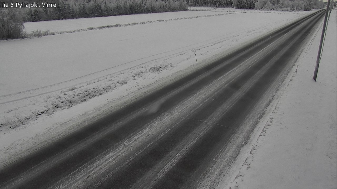 Kelikamerat Kuva Tie 8 Pyhäjoki, Viirre, Pyhäjoki, Pohjois-Pohjanmaa