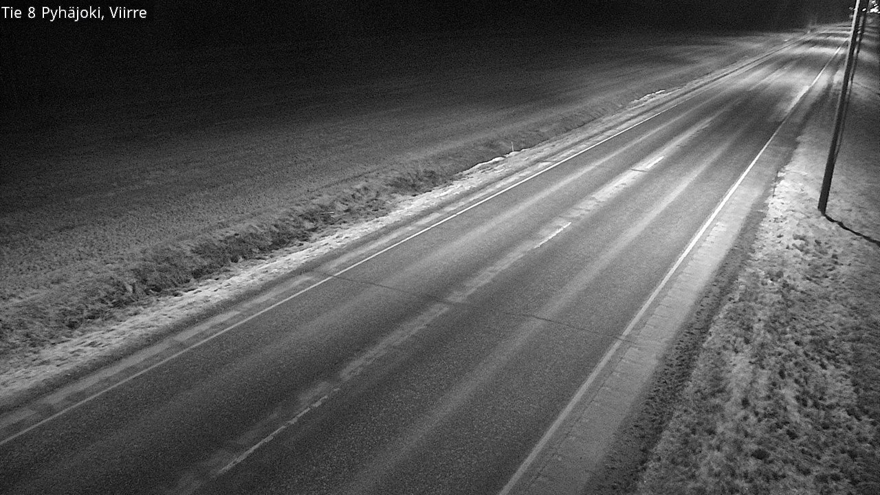 Kelikamerat Kuva Tie 8 Pyhäjoki, Viirre, Pyhäjoki, Pohjois-Pohjanmaa