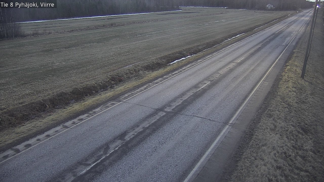 Kelikamerat Kuva Tie 8 Pyhäjoki, Viirre, Pyhäjoki, Pohjois-Pohjanmaa