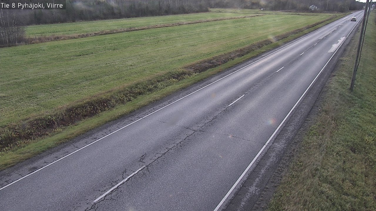 Kelikamerat Kuva Tie 8 Pyhäjoki, Viirre, Pyhäjoki, Pohjois-Pohjanmaa