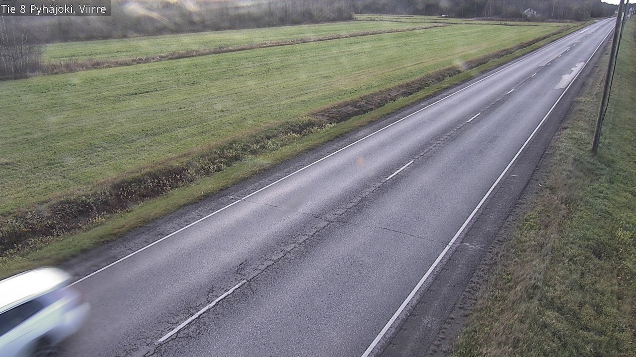 Kelikamerat Kuva Tie 8 Pyhäjoki, Viirre, Pyhäjoki, Pohjois-Pohjanmaa