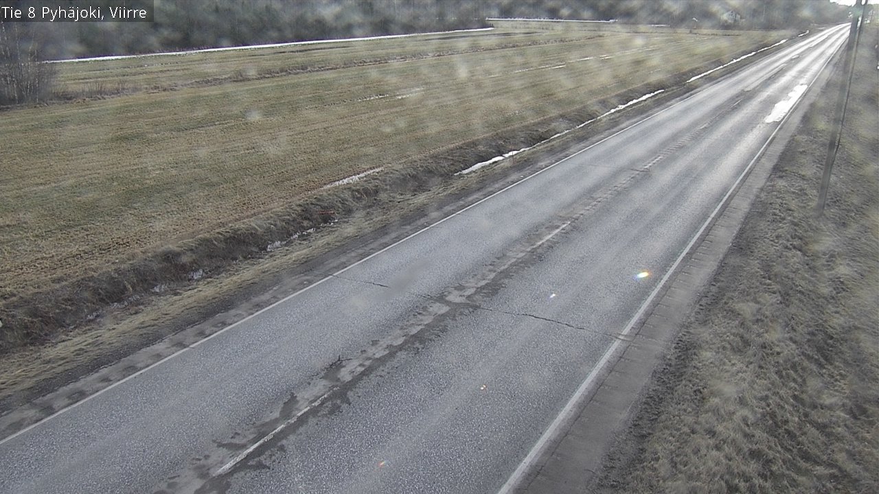 Kelikamerat Kuva Tie 8 Pyhäjoki, Viirre, Pyhäjoki, Pohjois-Pohjanmaa