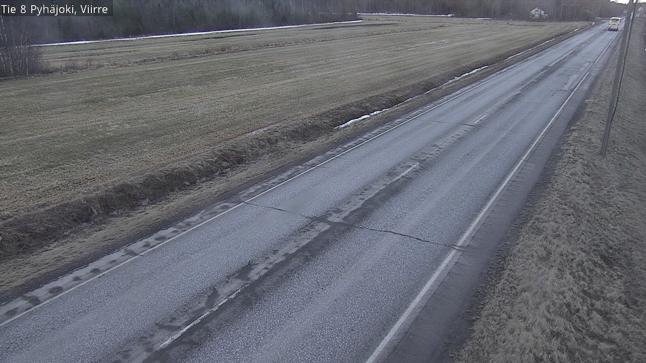Kelikamerat Kuva Tie 8 Pyhäjoki, Viirre, Pyhäjoki, Pohjois-Pohjanmaa