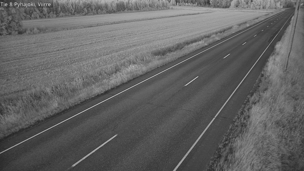 Kelikamerat Kuva Tie 8 Pyhäjoki, Viirre, Pyhäjoki, Pohjois-Pohjanmaa