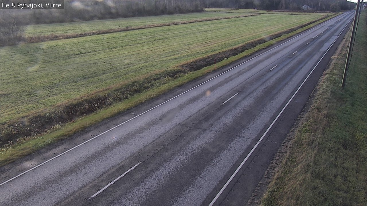Kelikamerat Kuva Tie 8 Pyhäjoki, Viirre, Pyhäjoki, Pohjois-Pohjanmaa
