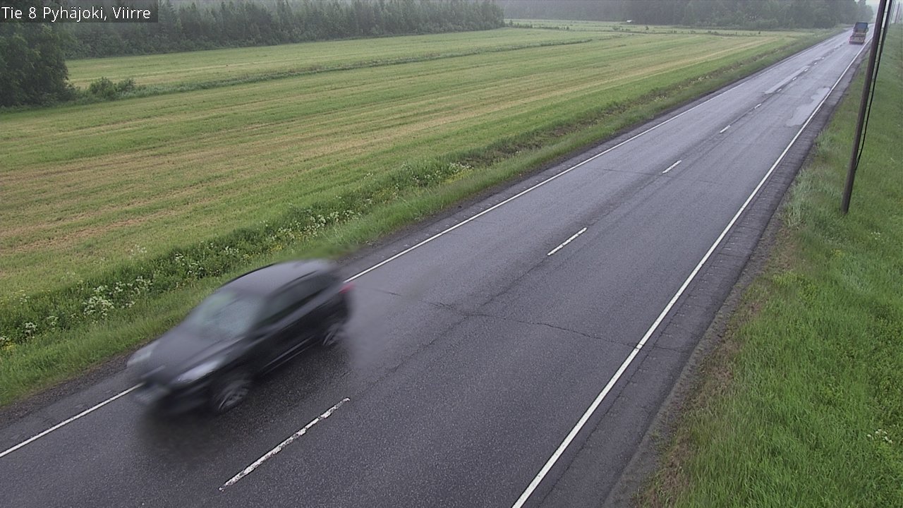 Kelikamerat Kuva Tie 8 Pyhäjoki, Viirre, Pyhäjoki, Pohjois-Pohjanmaa