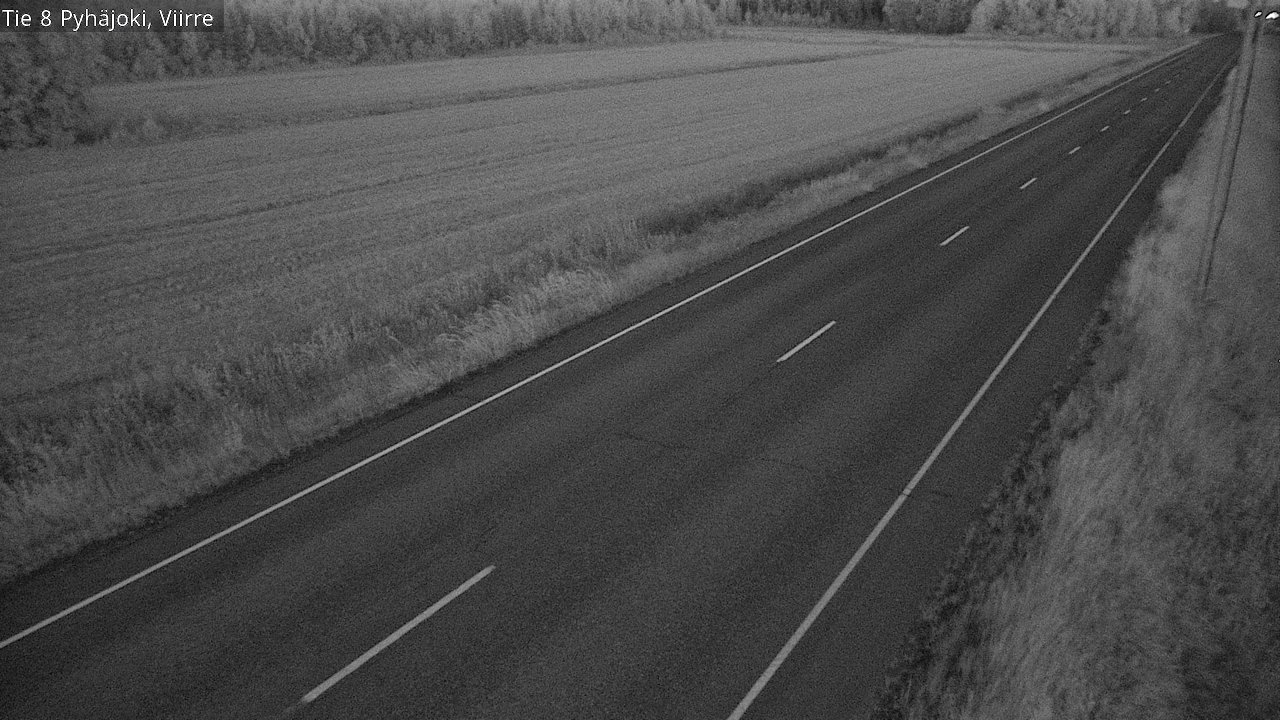 Kelikamerat Kuva Tie 8 Pyhäjoki, Viirre, Pyhäjoki, Pohjois-Pohjanmaa