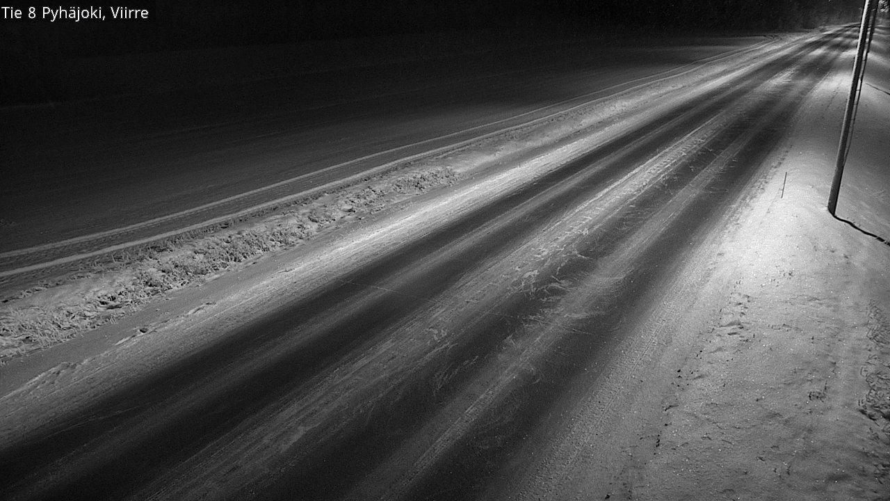 Kelikamerat Kuva Tie 8 Pyhäjoki, Viirre, Pyhäjoki, Pohjois-Pohjanmaa