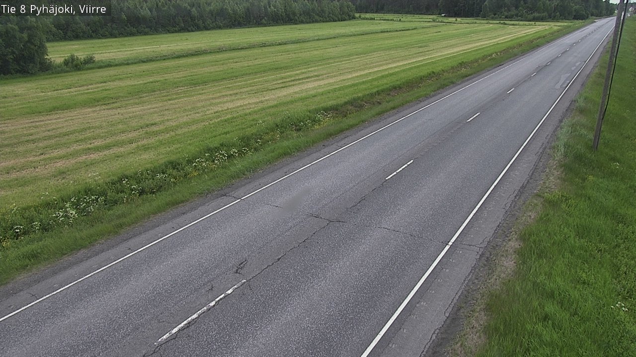 Kelikamerat Kuva Tie 8 Pyhäjoki, Viirre, Pyhäjoki, Pohjois-Pohjanmaa