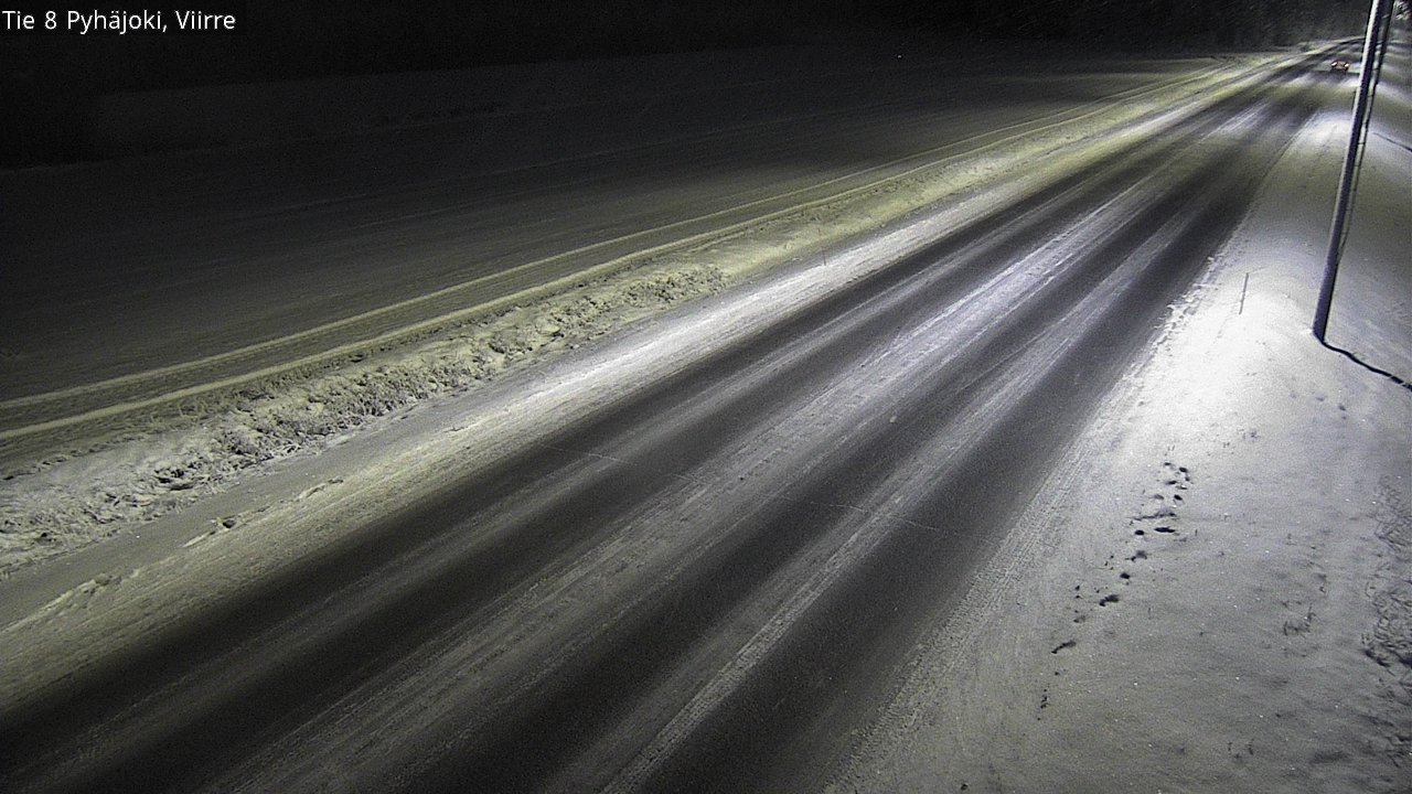 Kelikamerat Kuva Tie 8 Pyhäjoki, Viirre, Pyhäjoki, Pohjois-Pohjanmaa