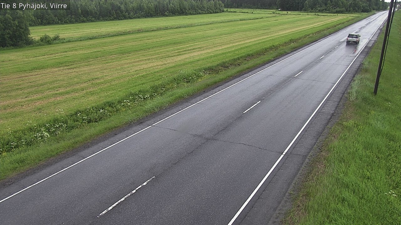 Kelikamerat Kuva Tie 8 Pyhäjoki, Viirre, Pyhäjoki, Pohjois-Pohjanmaa