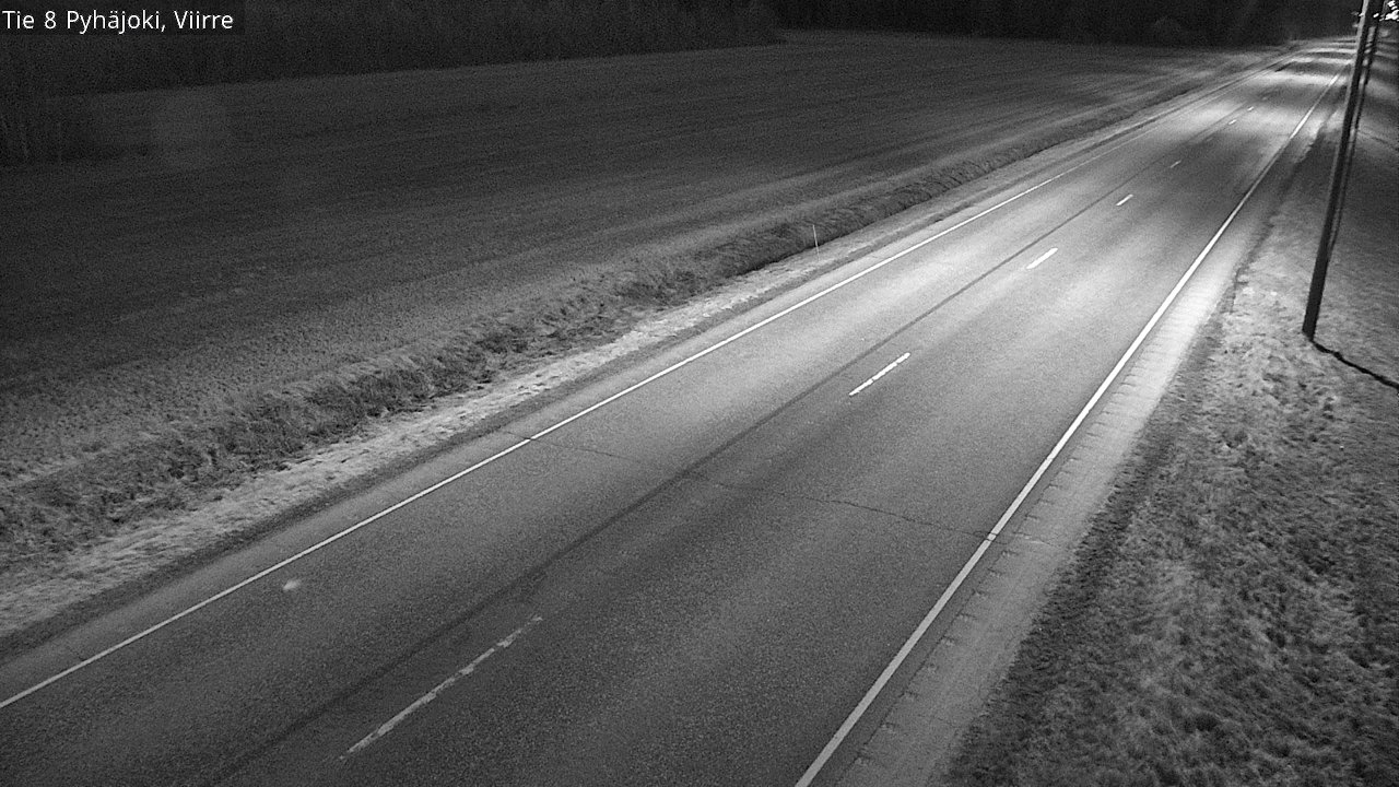 Kelikamerat Kuva Tie 8 Pyhäjoki, Viirre, Pyhäjoki, Pohjois-Pohjanmaa