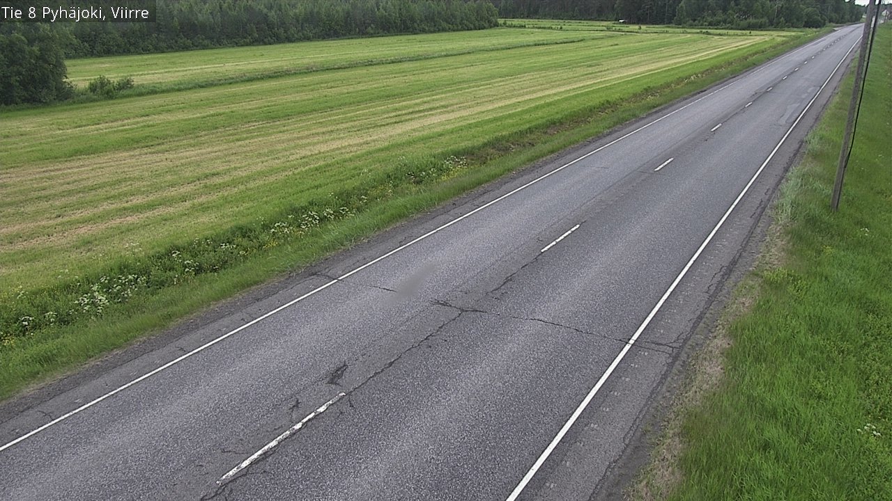 Kelikamerat Kuva Tie 8 Pyhäjoki, Viirre, Pyhäjoki, Pohjois-Pohjanmaa