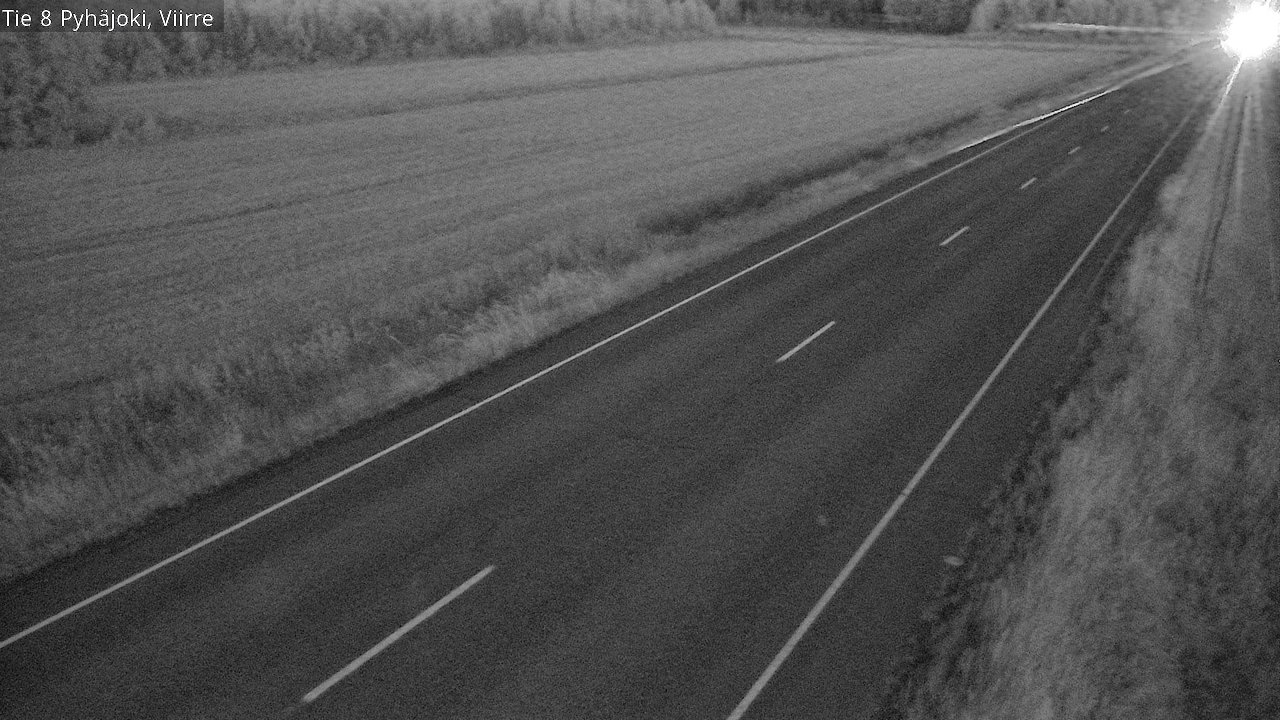 Kelikamerat Kuva Tie 8 Pyhäjoki, Viirre, Pyhäjoki, Pohjois-Pohjanmaa
