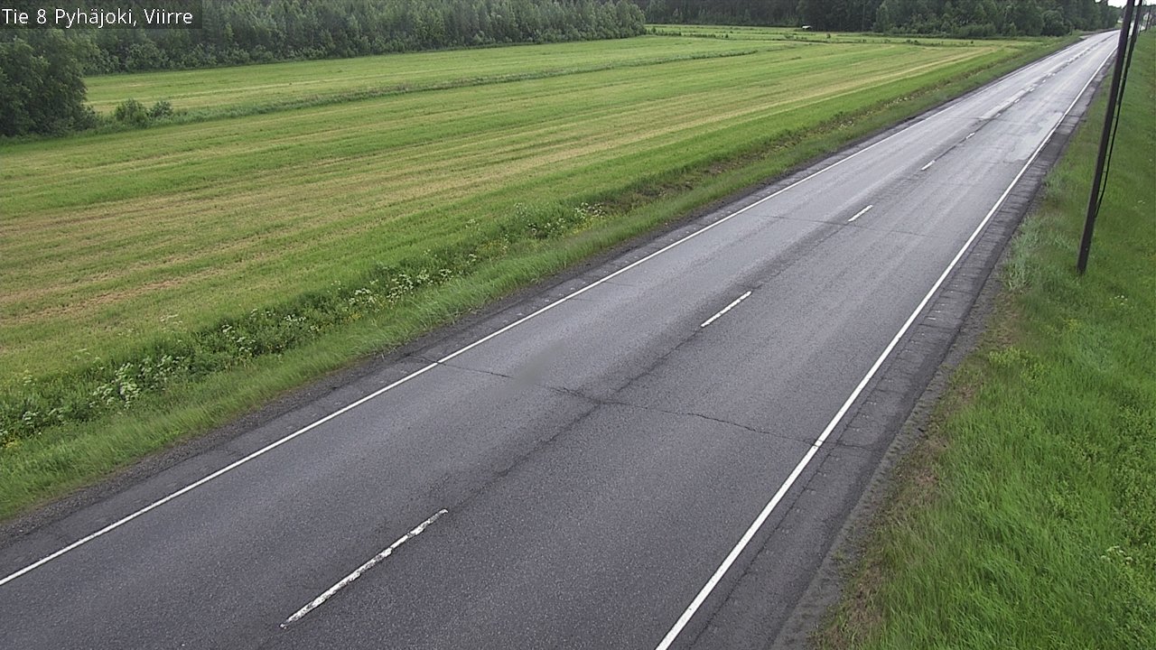 Kelikamerat Kuva Tie 8 Pyhäjoki, Viirre, Pyhäjoki, Pohjois-Pohjanmaa
