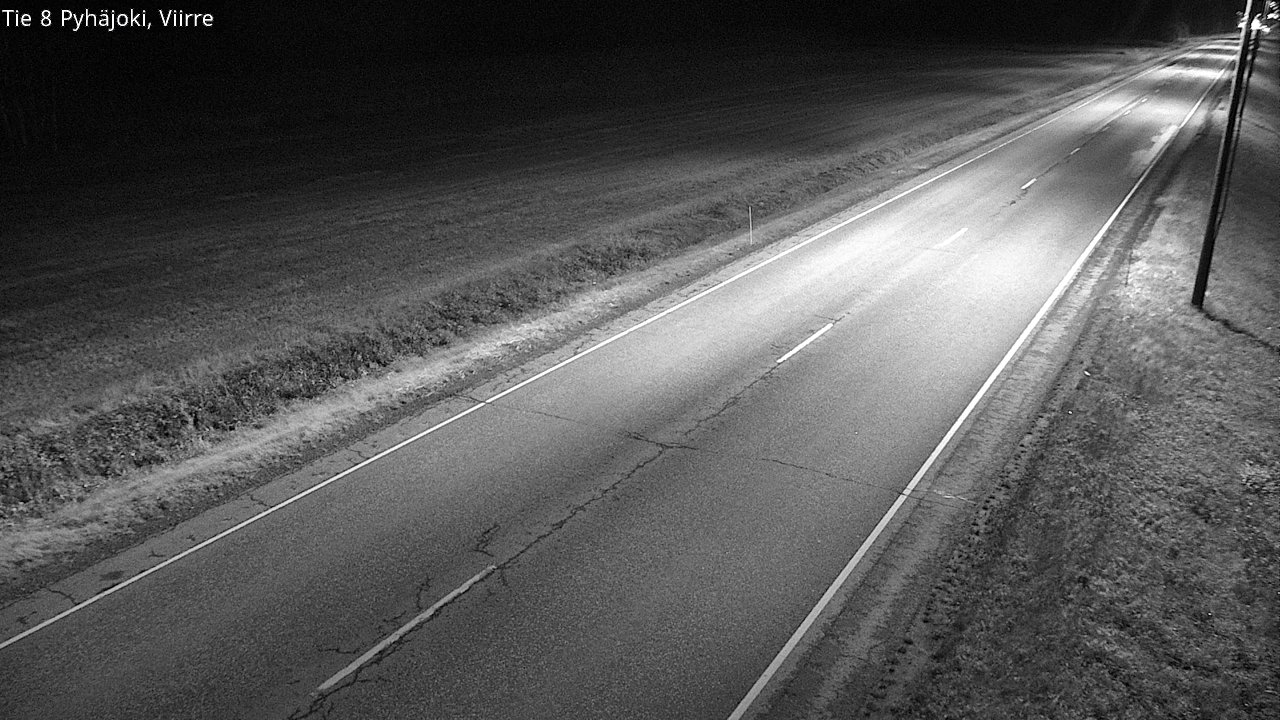 Kelikamerat Kuva Tie 8 Pyhäjoki, Viirre, Pyhäjoki, Pohjois-Pohjanmaa