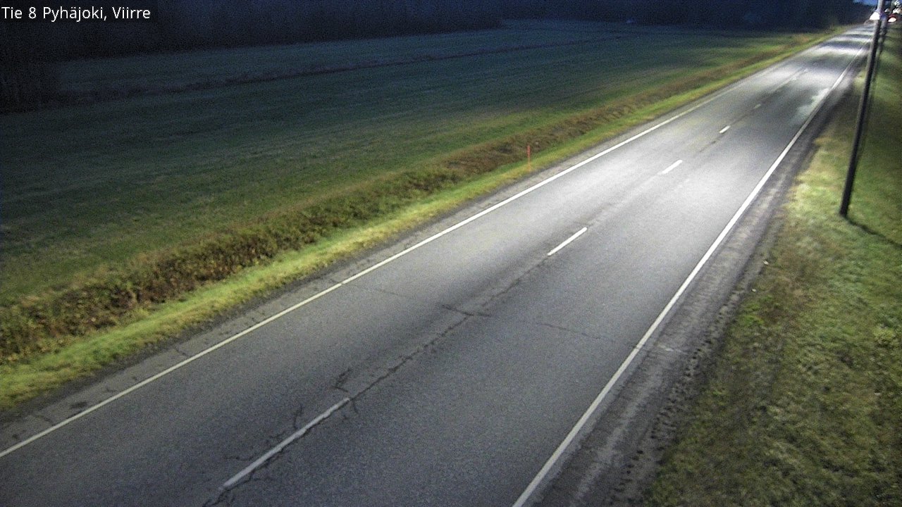 Kelikamerat Kuva Tie 8 Pyhäjoki, Viirre, Pyhäjoki, Pohjois-Pohjanmaa