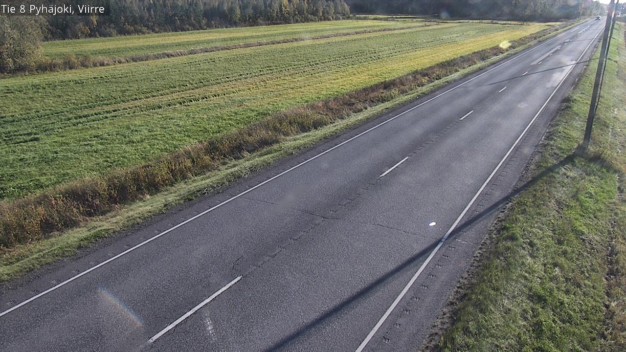 Kelikamerat Kuva Tie 8 Pyhäjoki, Viirre, Pyhäjoki, Pohjois-Pohjanmaa