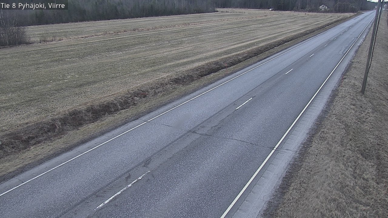 Kelikamerat Kuva Tie 8 Pyhäjoki, Viirre, Pyhäjoki, Pohjois-Pohjanmaa