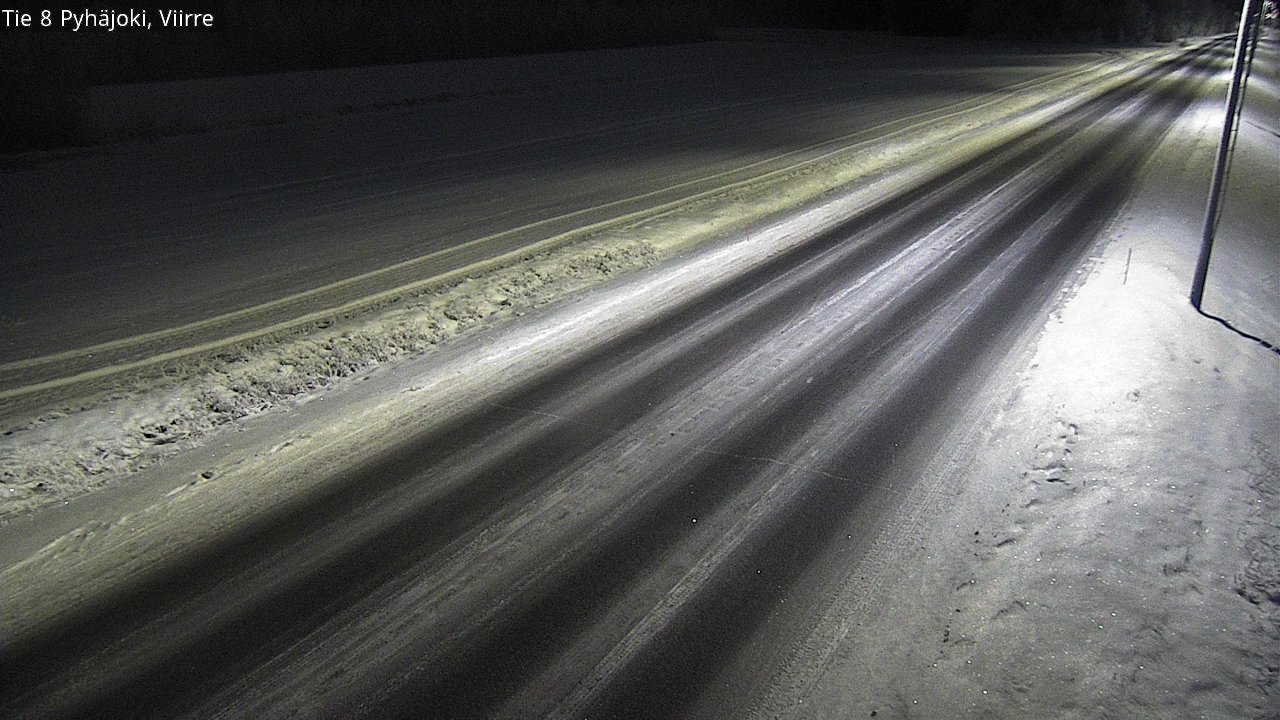 Kelikamerat Kuva Tie 8 Pyhäjoki, Viirre, Pyhäjoki, Pohjois-Pohjanmaa