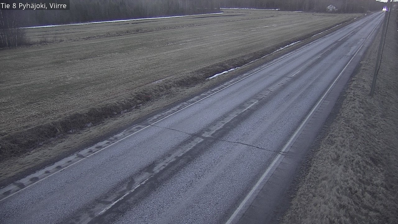 Kelikamerat Kuva Tie 8 Pyhäjoki, Viirre, Pyhäjoki, Pohjois-Pohjanmaa