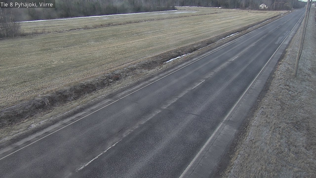 Kelikamerat Kuva Tie 8 Pyhäjoki, Viirre, Pyhäjoki, Pohjois-Pohjanmaa