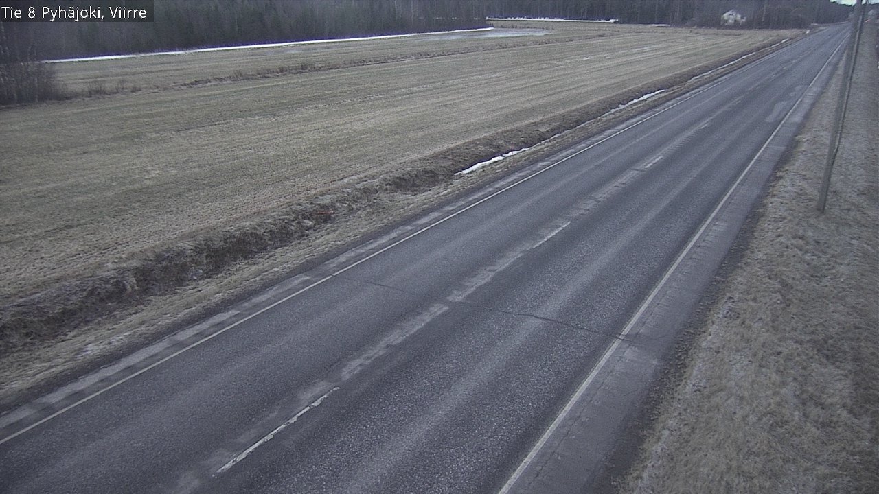 Kelikamerat Kuva Tie 8 Pyhäjoki, Viirre, Pyhäjoki, Pohjois-Pohjanmaa
