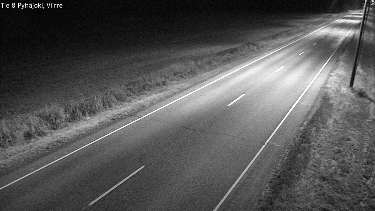 Kelikamerat Kuva Tie 8 Pyhäjoki, Viirre, Pyhäjoki, Pohjois-Pohjanmaa
