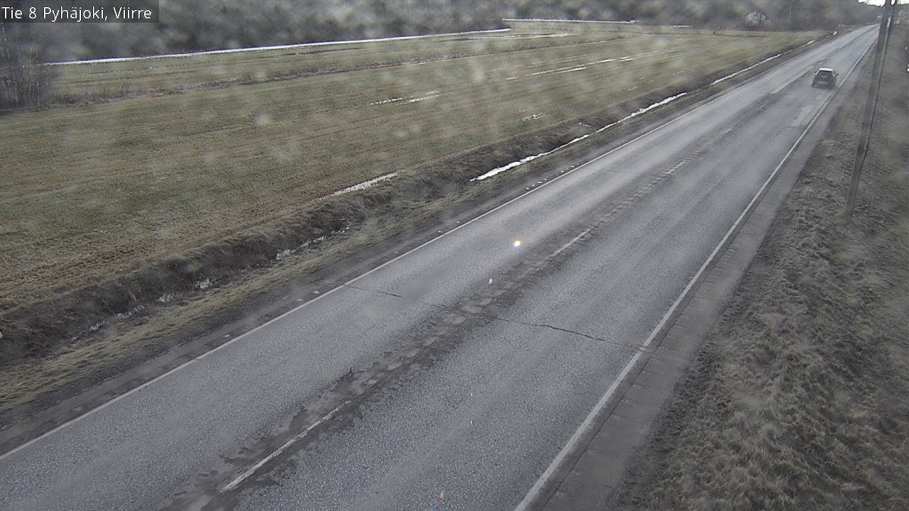 Kelikamerat Kuva Tie 8 Pyhäjoki, Viirre, Pyhäjoki, Pohjois-Pohjanmaa