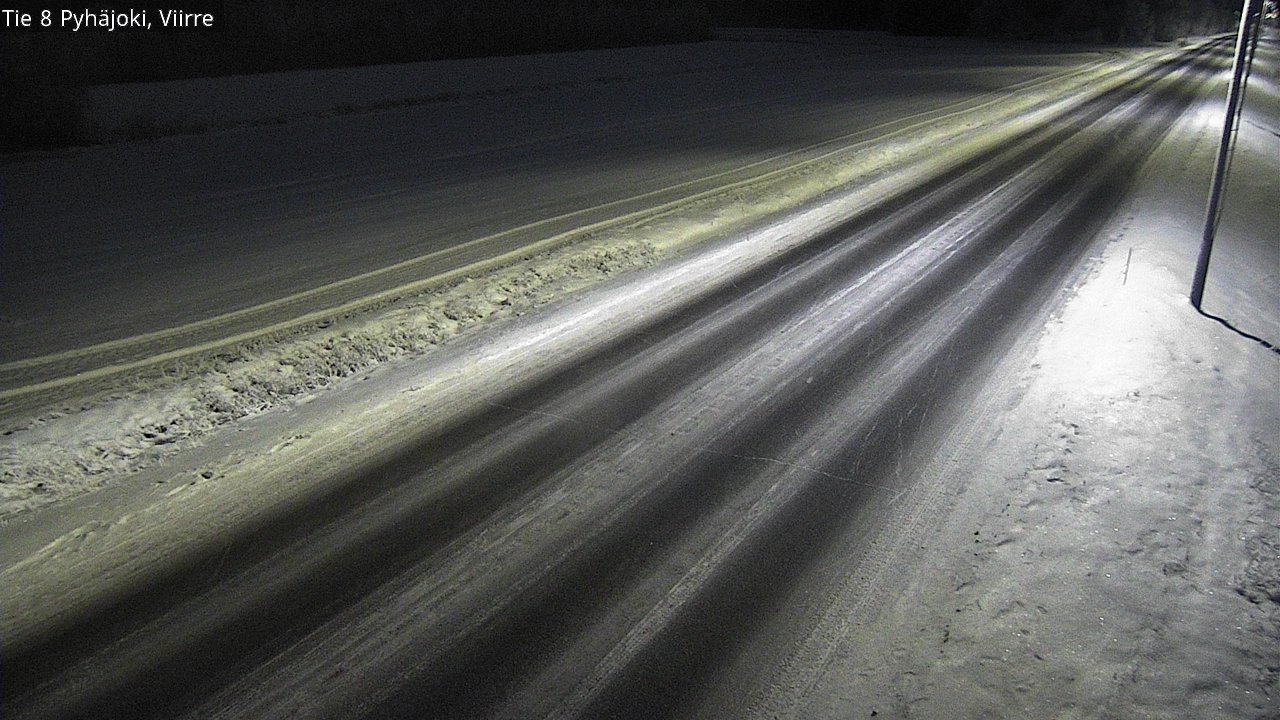 Kelikamerat Kuva Tie 8 Pyhäjoki, Viirre, Pyhäjoki, Pohjois-Pohjanmaa