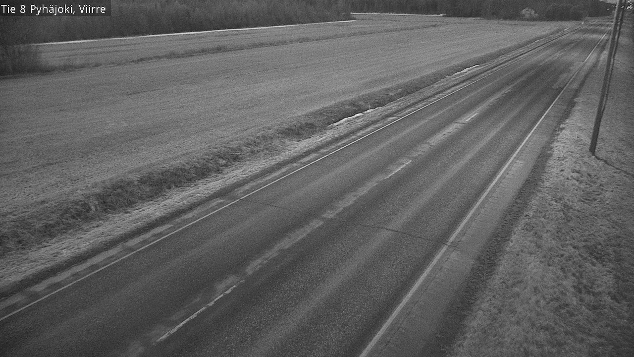 Kelikamerat Kuva Tie 8 Pyhäjoki, Viirre, Pyhäjoki, Pohjois-Pohjanmaa