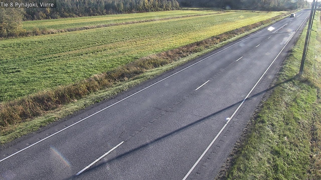 Kelikamerat Kuva Tie 8 Pyhäjoki, Viirre, Pyhäjoki, Pohjois-Pohjanmaa