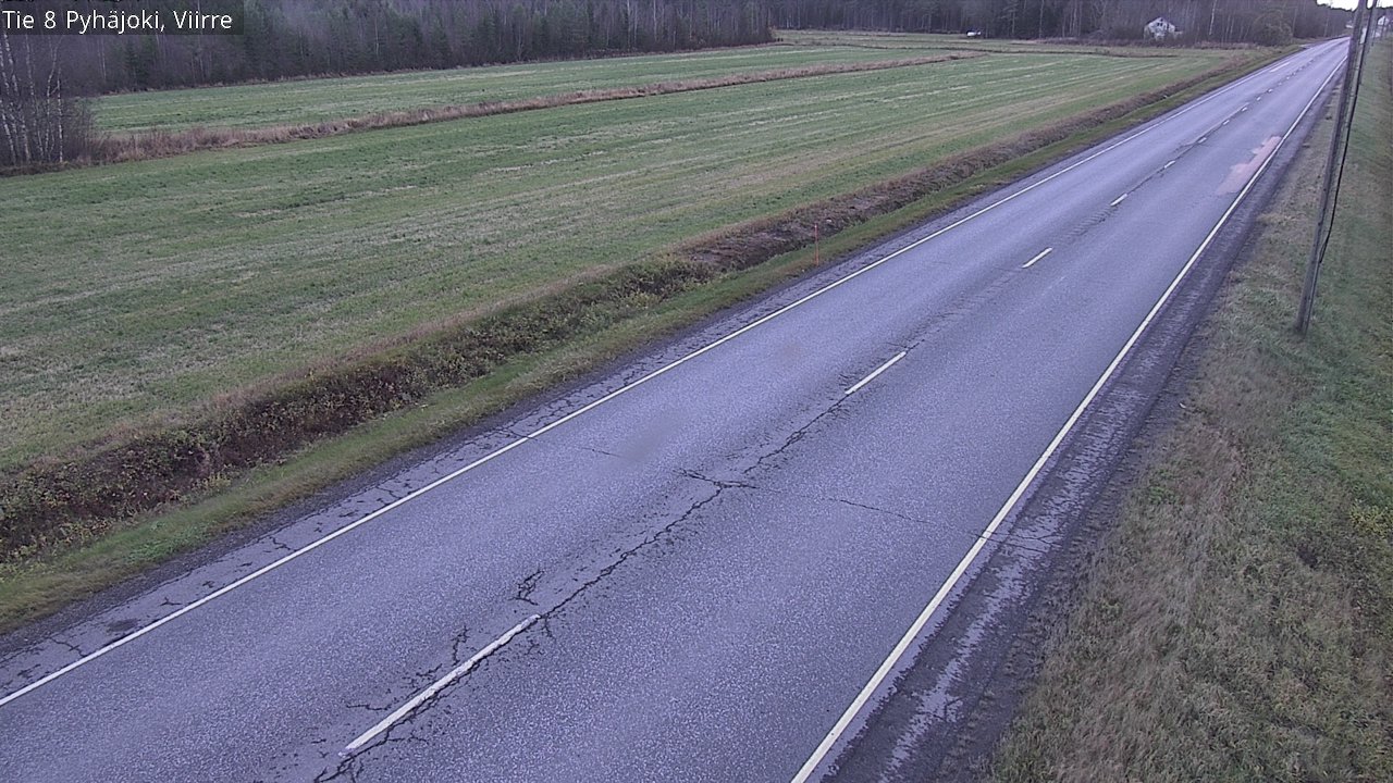 Kelikamerat Kuva Tie 8 Pyhäjoki, Viirre, Pyhäjoki, Pohjois-Pohjanmaa