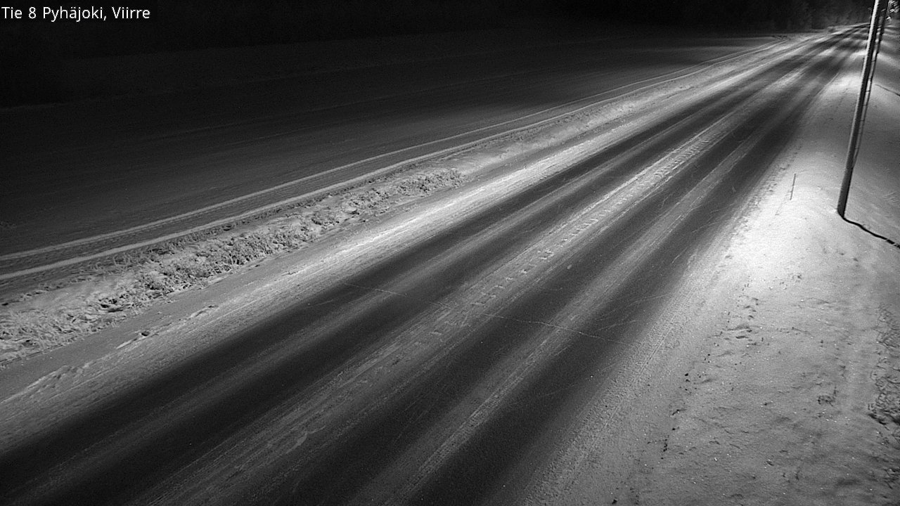 Kelikamerat Kuva Tie 8 Pyhäjoki, Viirre, Pyhäjoki, Pohjois-Pohjanmaa