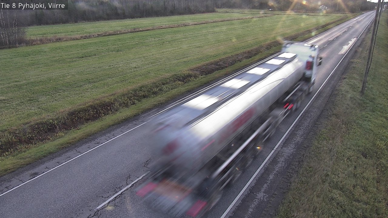 Kelikamerat Kuva Tie 8 Pyhäjoki, Viirre, Pyhäjoki, Pohjois-Pohjanmaa