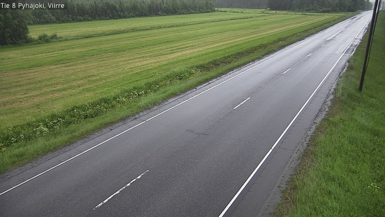 Kelikamerat Kuva Tie 8 Pyhäjoki, Viirre, Pyhäjoki, Pohjois-Pohjanmaa
