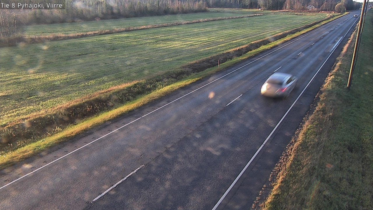 Kelikamerat Kuva Tie 8 Pyhäjoki, Viirre, Pyhäjoki, Pohjois-Pohjanmaa