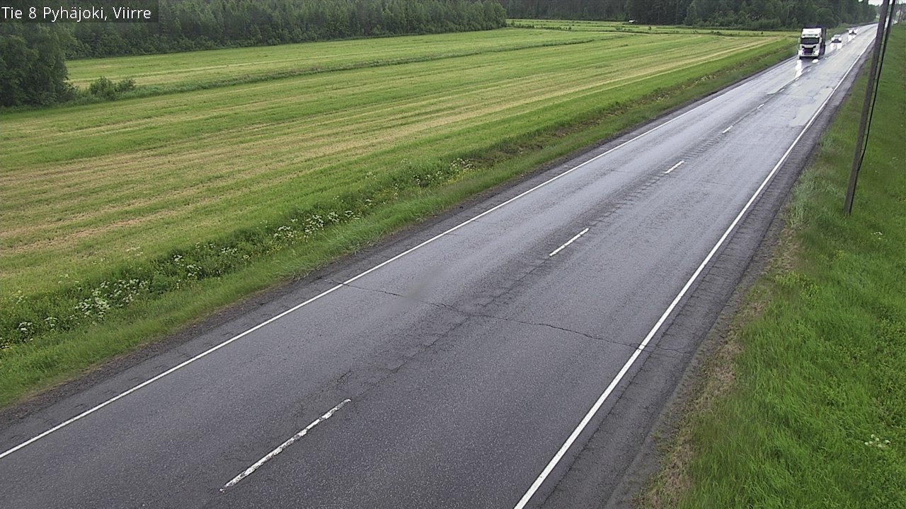 Kelikamerat Kuva Tie 8 Pyhäjoki, Viirre, Pyhäjoki, Pohjois-Pohjanmaa