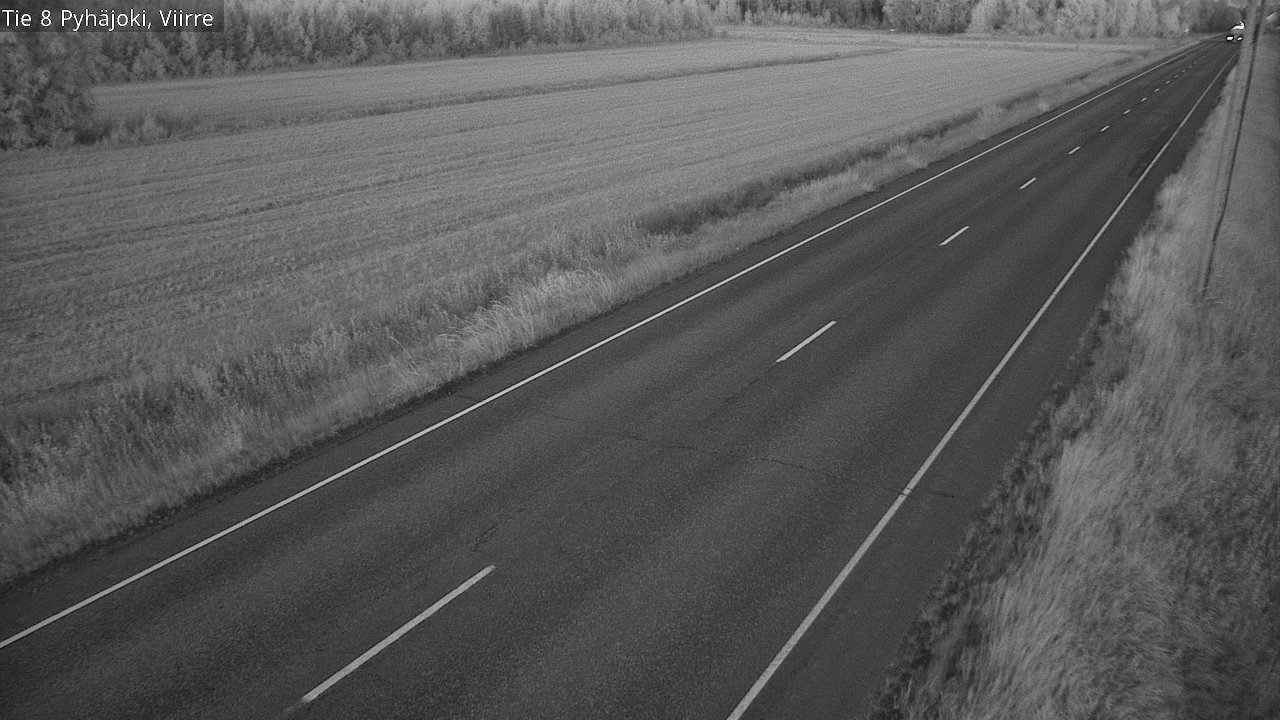 Kelikamerat Kuva Tie 8 Pyhäjoki, Viirre, Pyhäjoki, Pohjois-Pohjanmaa