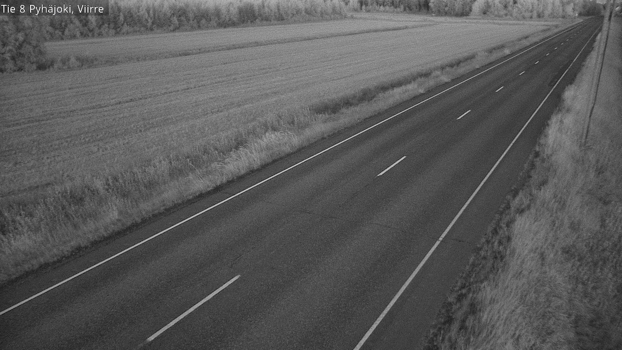 Kelikamerat Kuva Tie 8 Pyhäjoki, Viirre, Pyhäjoki, Pohjois-Pohjanmaa