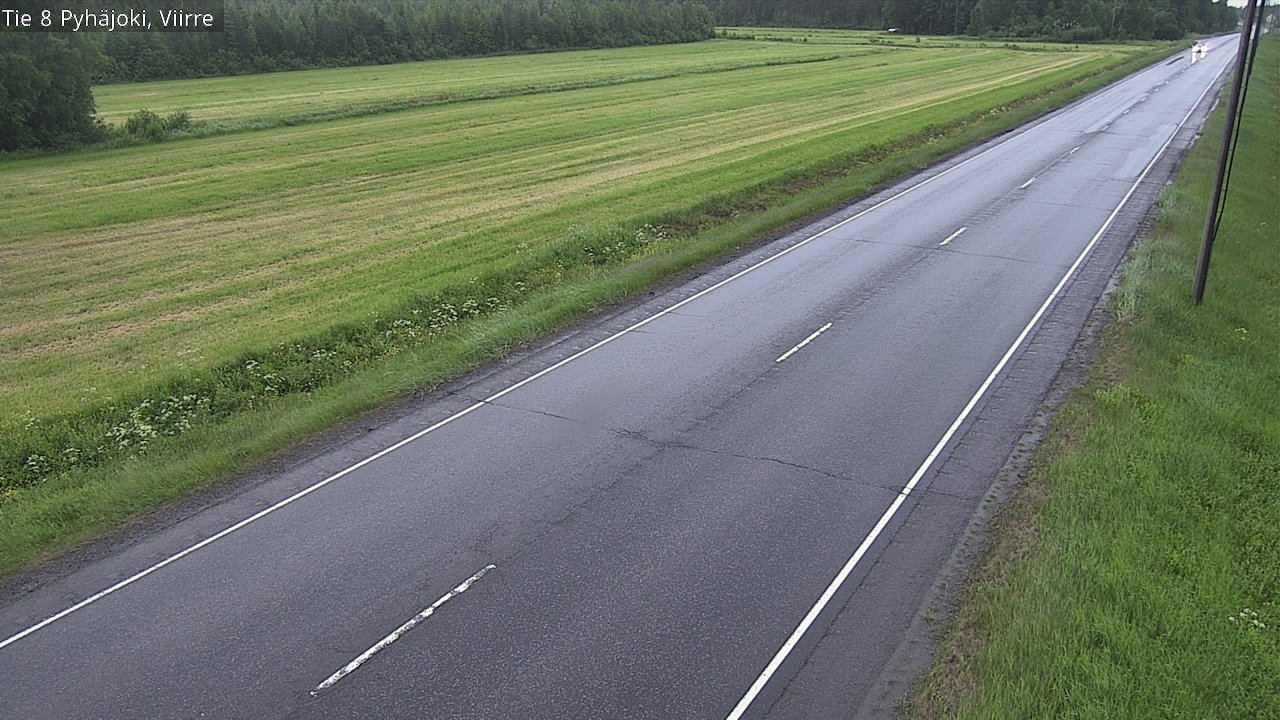 Kelikamerat Kuva Tie 8 Pyhäjoki, Viirre, Pyhäjoki, Pohjois-Pohjanmaa