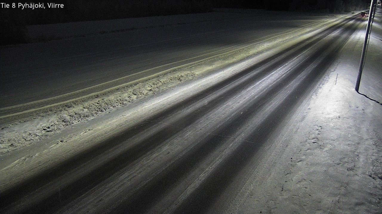 Kelikamerat Kuva Tie 8 Pyhäjoki, Viirre, Pyhäjoki, Pohjois-Pohjanmaa