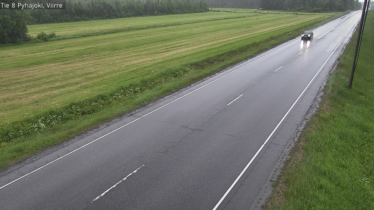 Kelikamerat Kuva Tie 8 Pyhäjoki, Viirre, Pyhäjoki, Pohjois-Pohjanmaa
