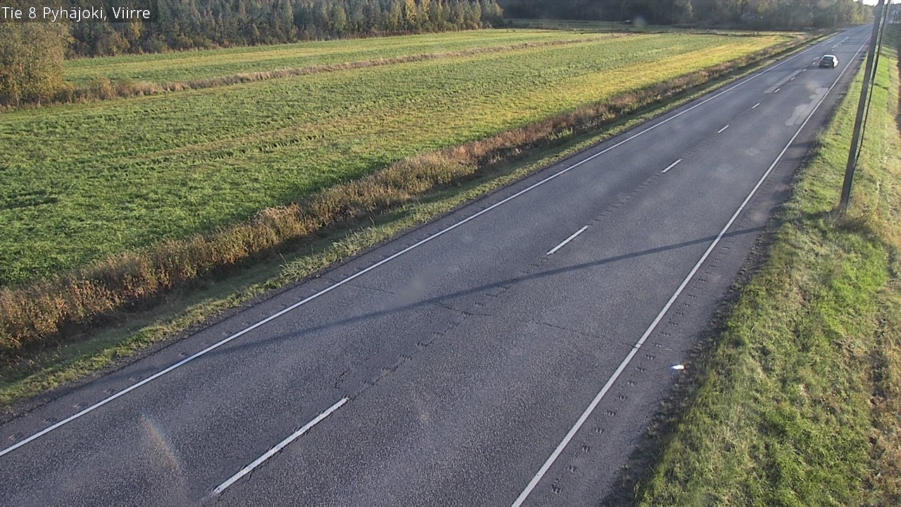 Kelikamerat Kuva Tie 8 Pyhäjoki, Viirre, Pyhäjoki, Pohjois-Pohjanmaa