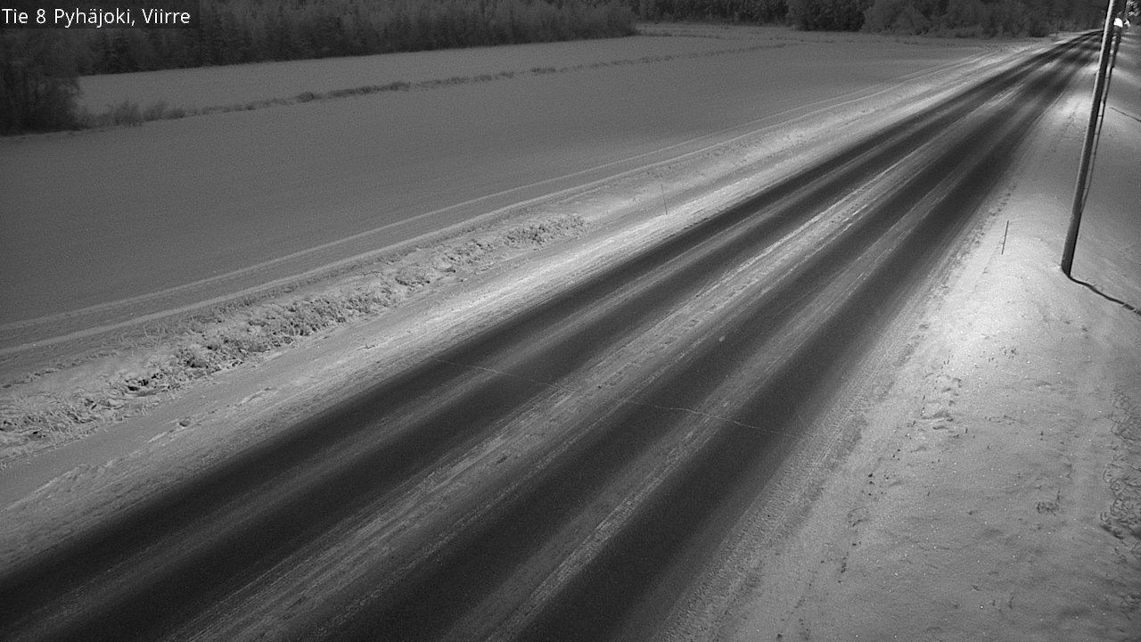 Kelikamerat Kuva Tie 8 Pyhäjoki, Viirre, Pyhäjoki, Pohjois-Pohjanmaa