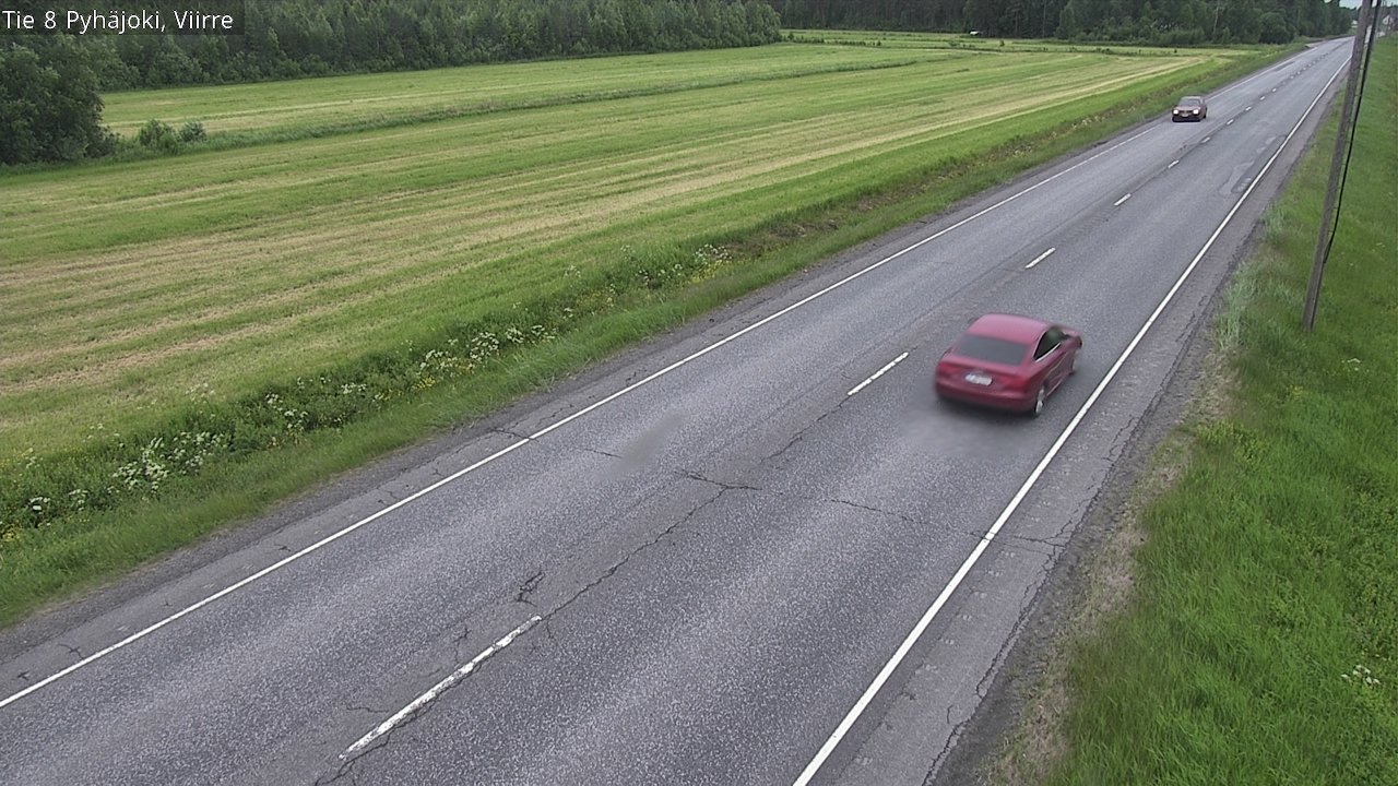 Kelikamerat Kuva Tie 8 Pyhäjoki, Viirre, Pyhäjoki, Pohjois-Pohjanmaa