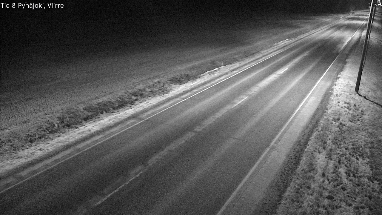 Kelikamerat Kuva Tie 8 Pyhäjoki, Viirre, Pyhäjoki, Pohjois-Pohjanmaa