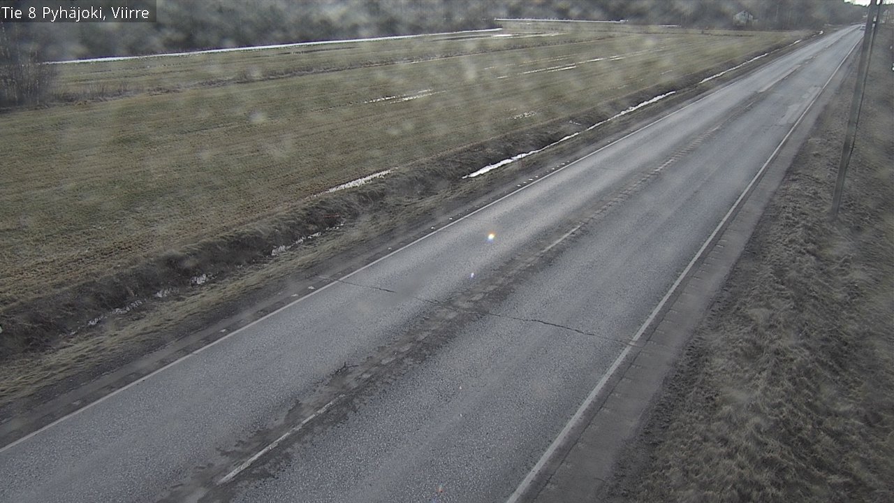 Kelikamerat Kuva Tie 8 Pyhäjoki, Viirre, Pyhäjoki, Pohjois-Pohjanmaa
