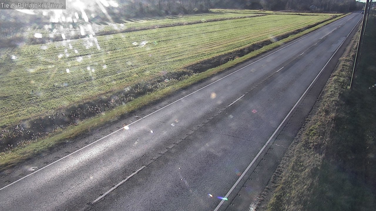 Kelikamerat Kuva Tie 8 Pyhäjoki, Viirre, Pyhäjoki, Pohjois-Pohjanmaa