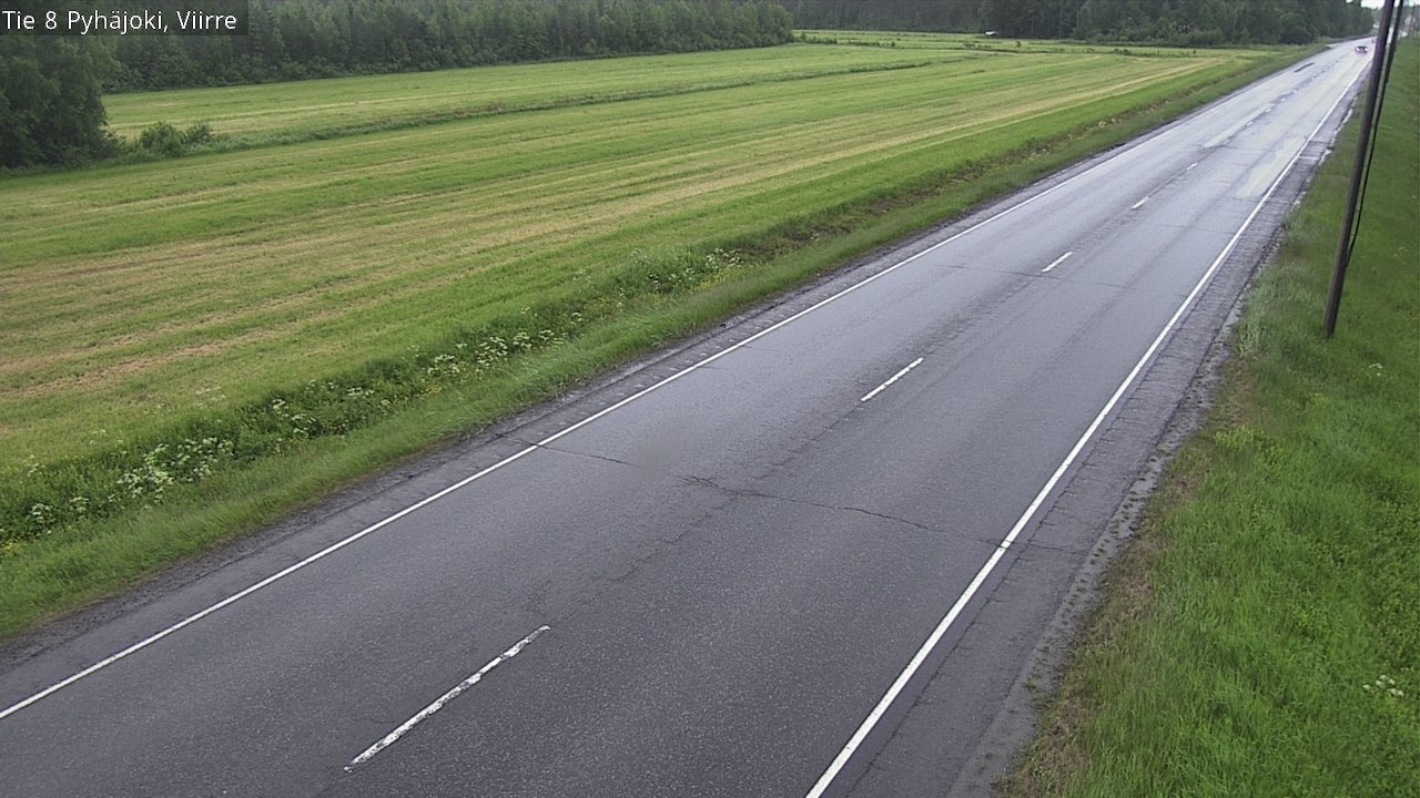 Kelikamerat Kuva Tie 8 Pyhäjoki, Viirre, Pyhäjoki, Pohjois-Pohjanmaa